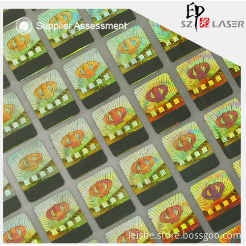 Scratch laser anti-counterfeiting security identity sticker,Scratch label